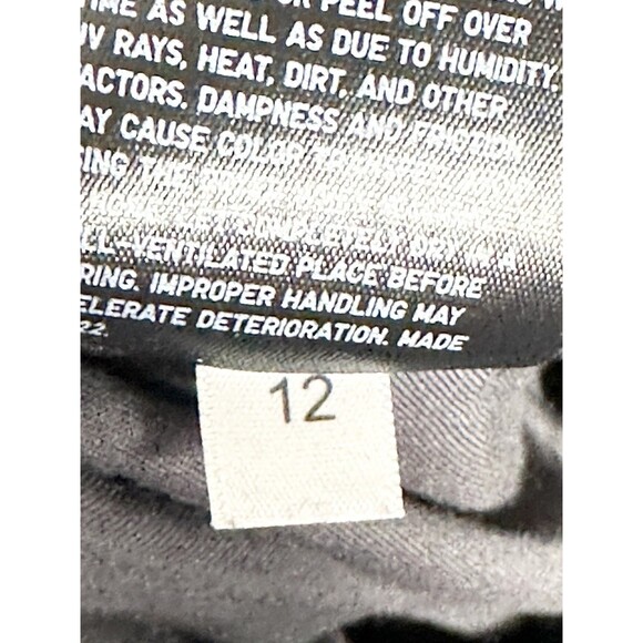 Uniqlo Slim Skinny Chino Pants Men’s 27-30 Waist Black Stretch Casual - Picture 11 of 12